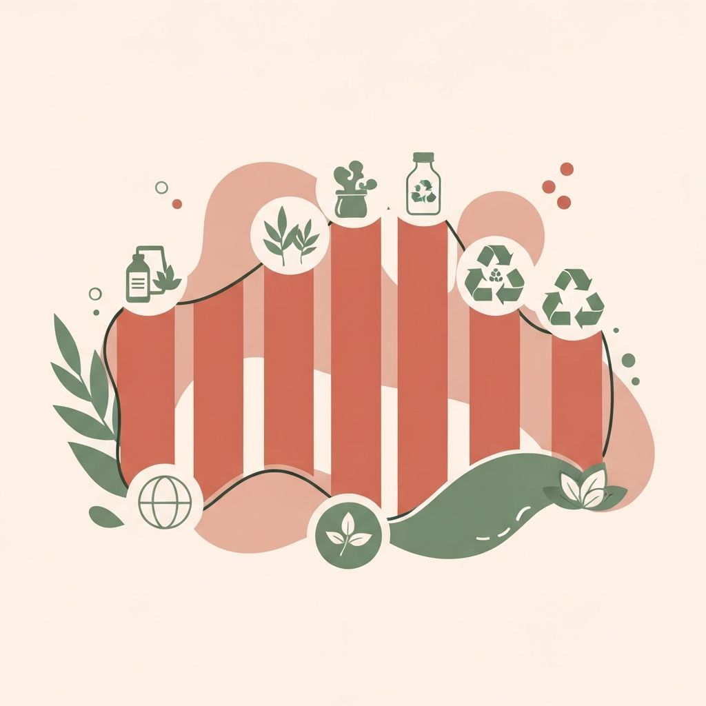 Hållbara vanor visualisering