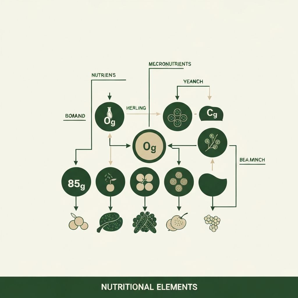 Näringens roll infografik